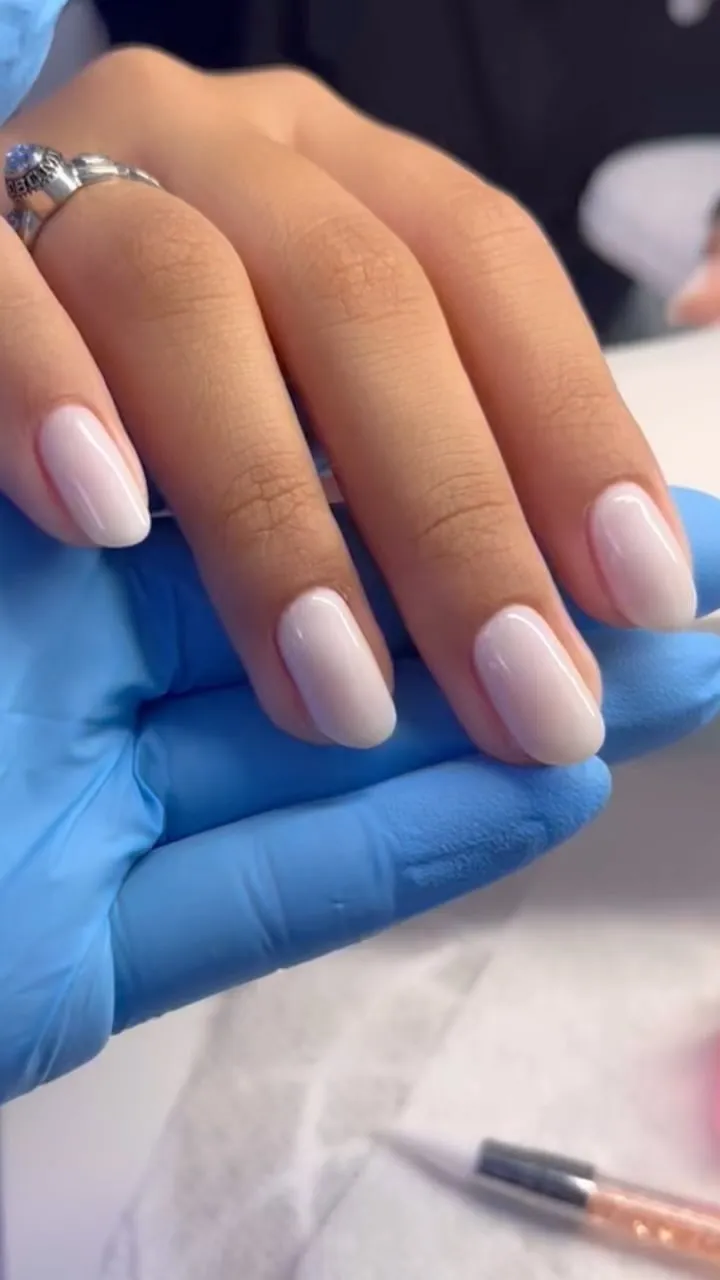 Nail art D'Blanco - diseño 1