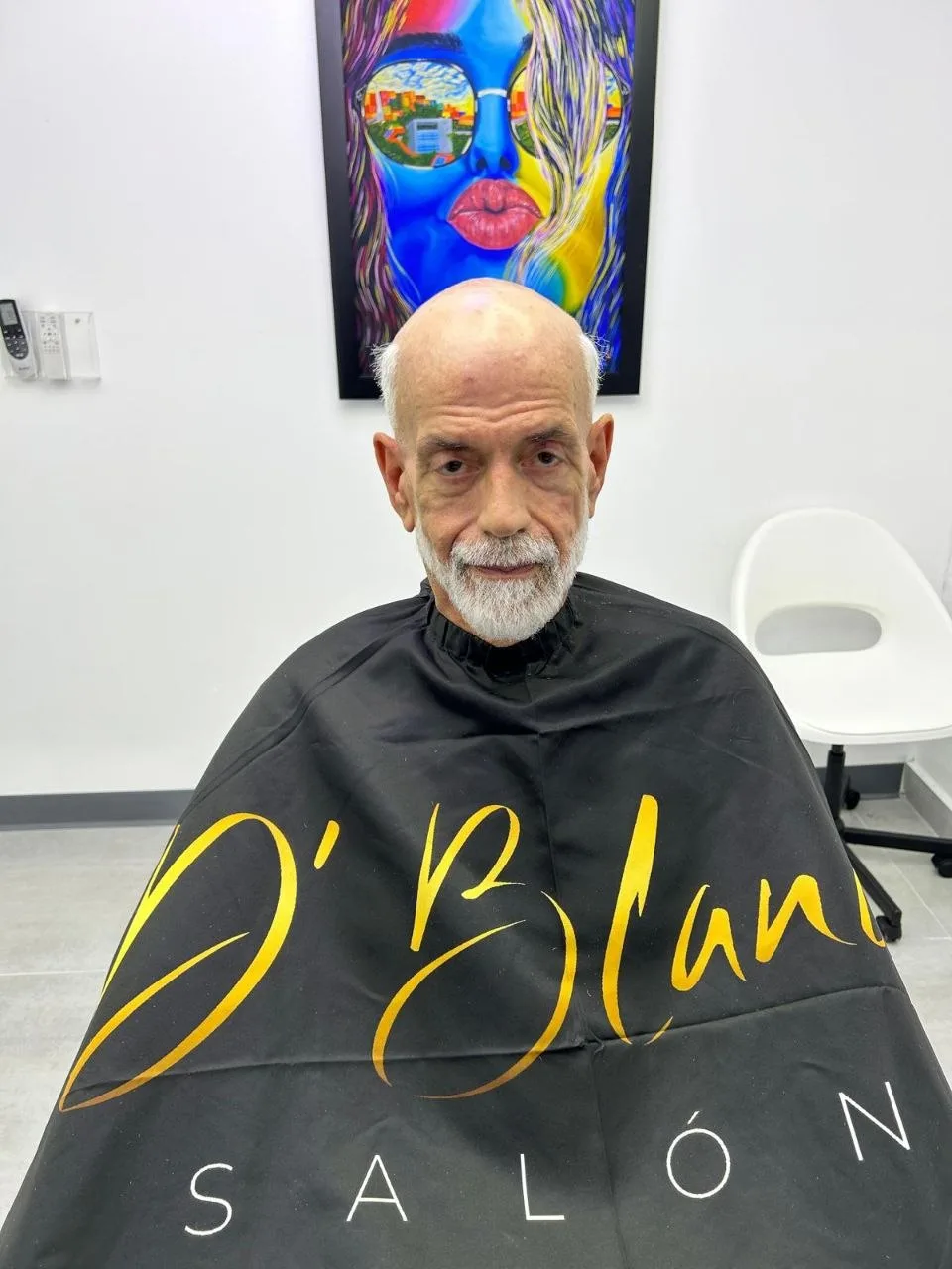 Cliente sin prótesis — antes